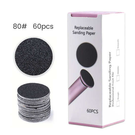 Overlay for electric pumice stone 60pcs/80 Grits